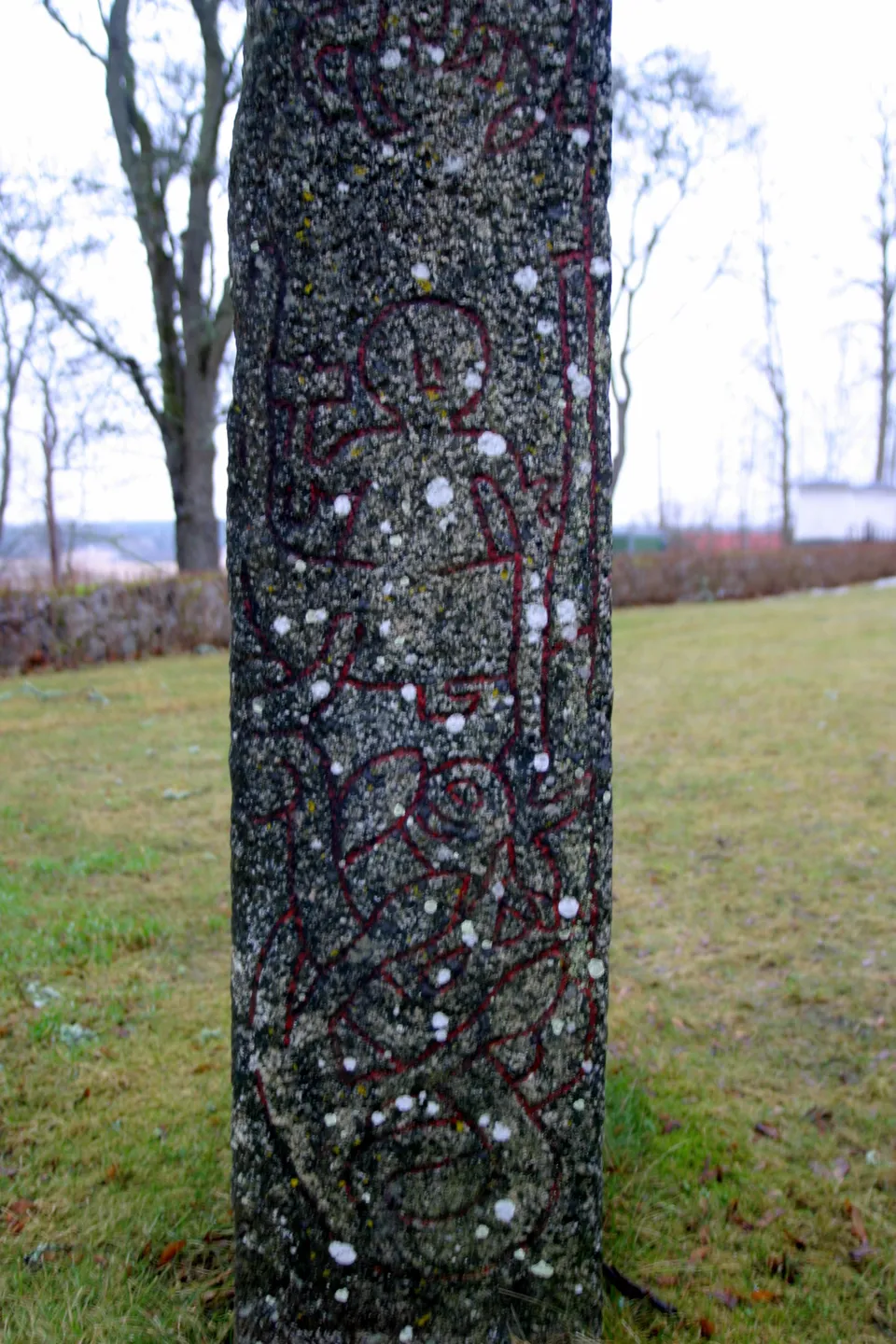 The Altuna Runestone (U 1161) — outside Altuna church, Uppland, Sweden