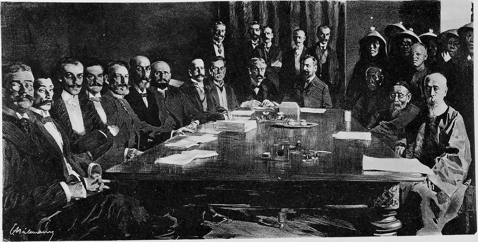 Signing of the Boxer Protocol, Beijing, 7 September 1901