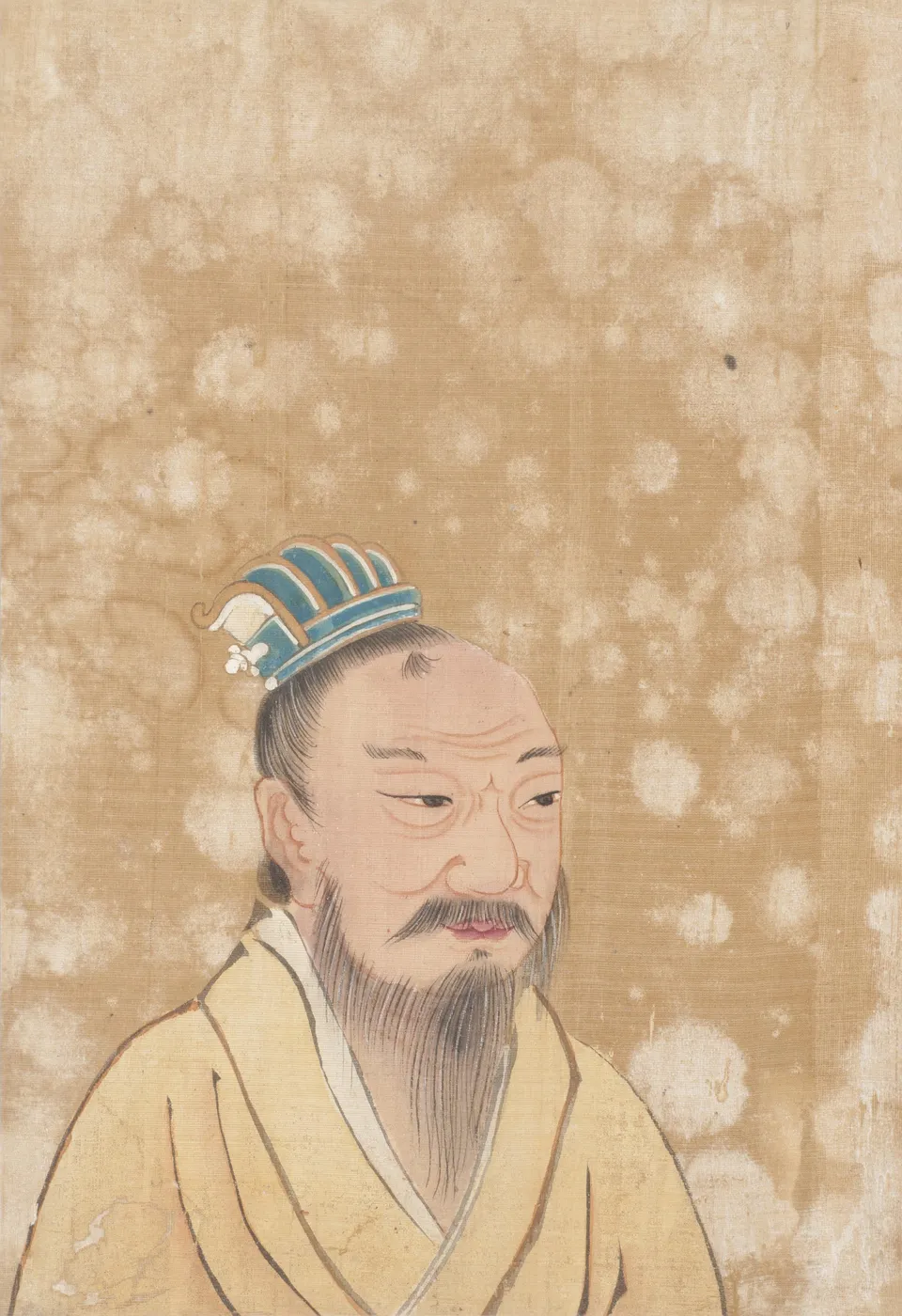 Liu Bang, Emperor Gaozu of Han, from an old album of portraits of famous men
