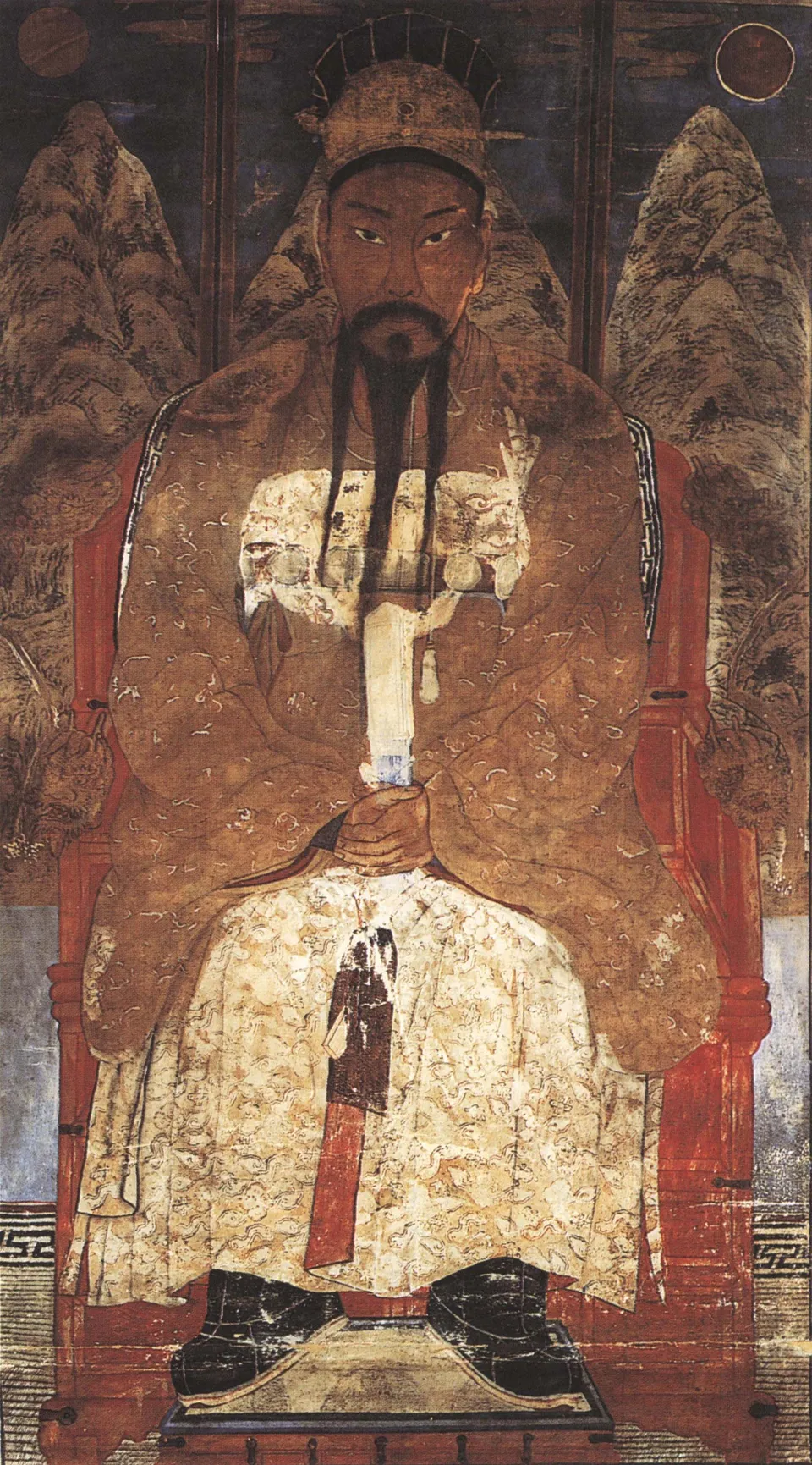 단군 영정 — 채용신(1850~1941)이 그린 후대 그림