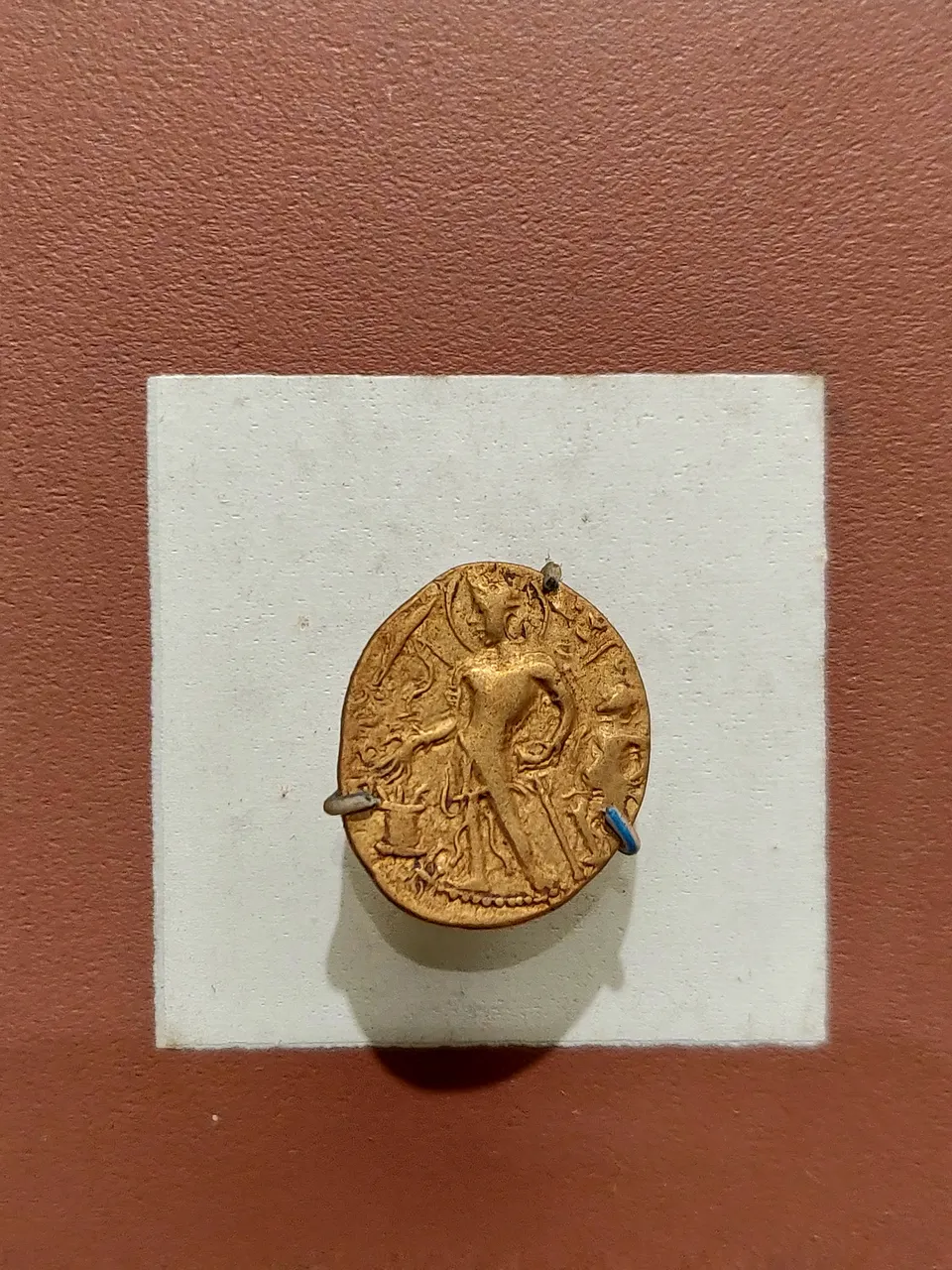 Gold coin of Chandragupta II, Indian Museum, Kolkata
