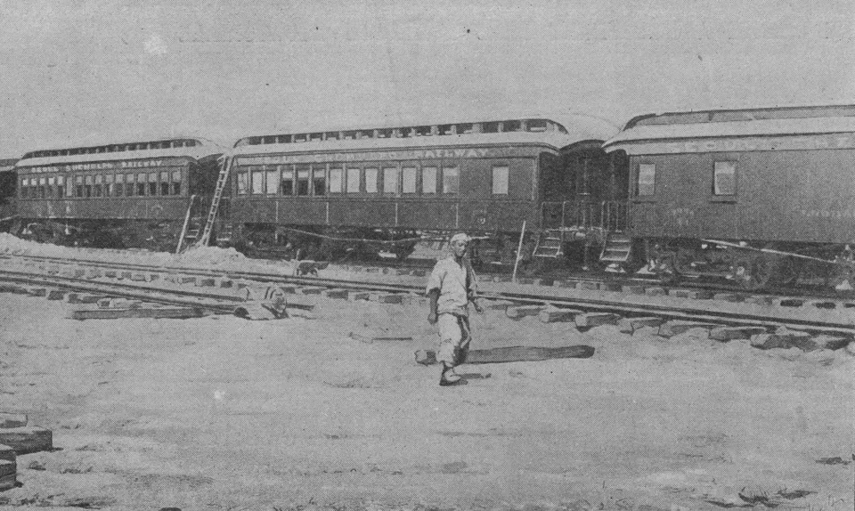 경인선 열차 — 1899년 무렵