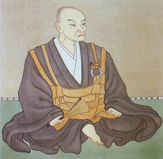 호조 소운 초상 (복제) — 작자 미상, 오다와라성 천수각 소장