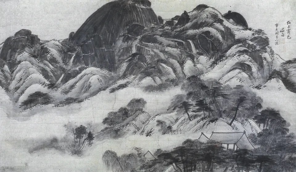 정선 인왕제색도 — 1751년, 국립중앙박물관