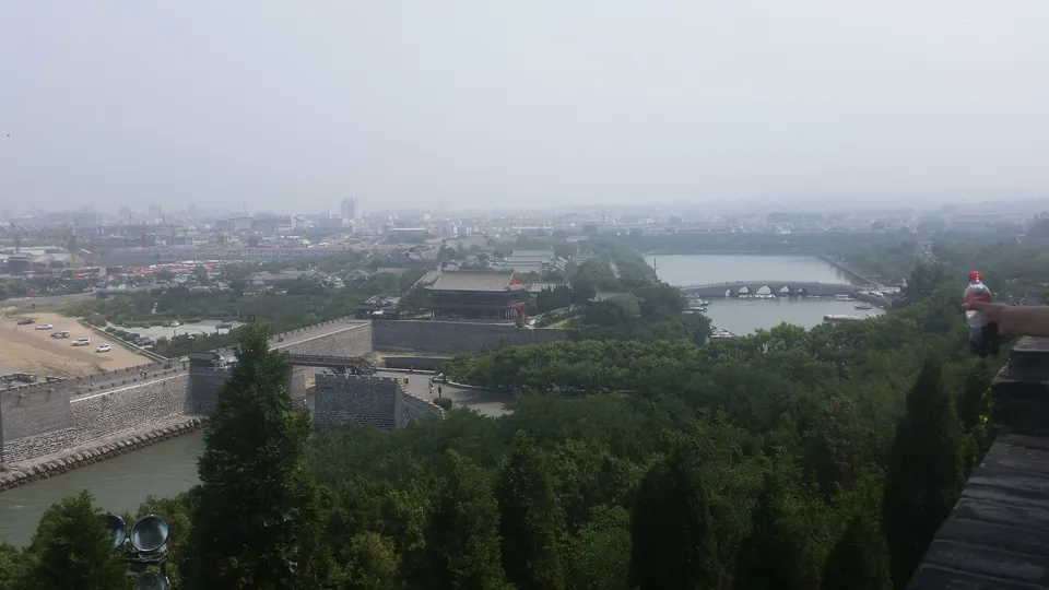펑라이 수성 — 옛 등주 항구 자리에 명나라가 쌓은 수군 기지, 중국 산둥