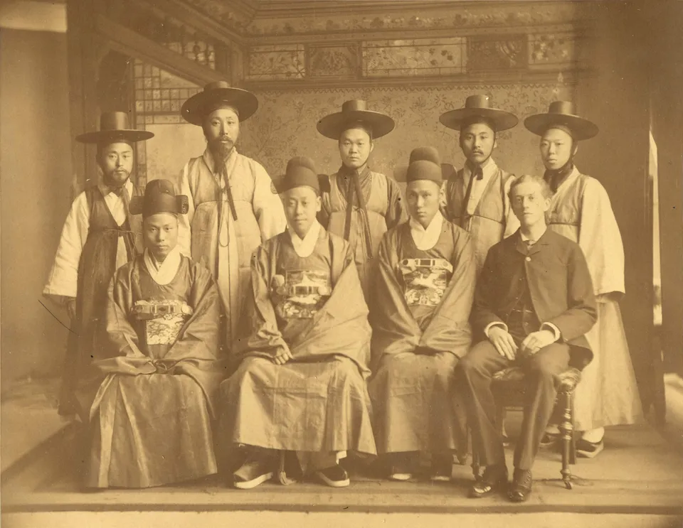 조약 뒤 미국에 간 보빙사 — 1883년