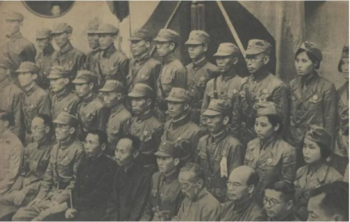 Inauguration ceremony of the Korean Liberation Army headquarters — Chongqing, 17 September 1940