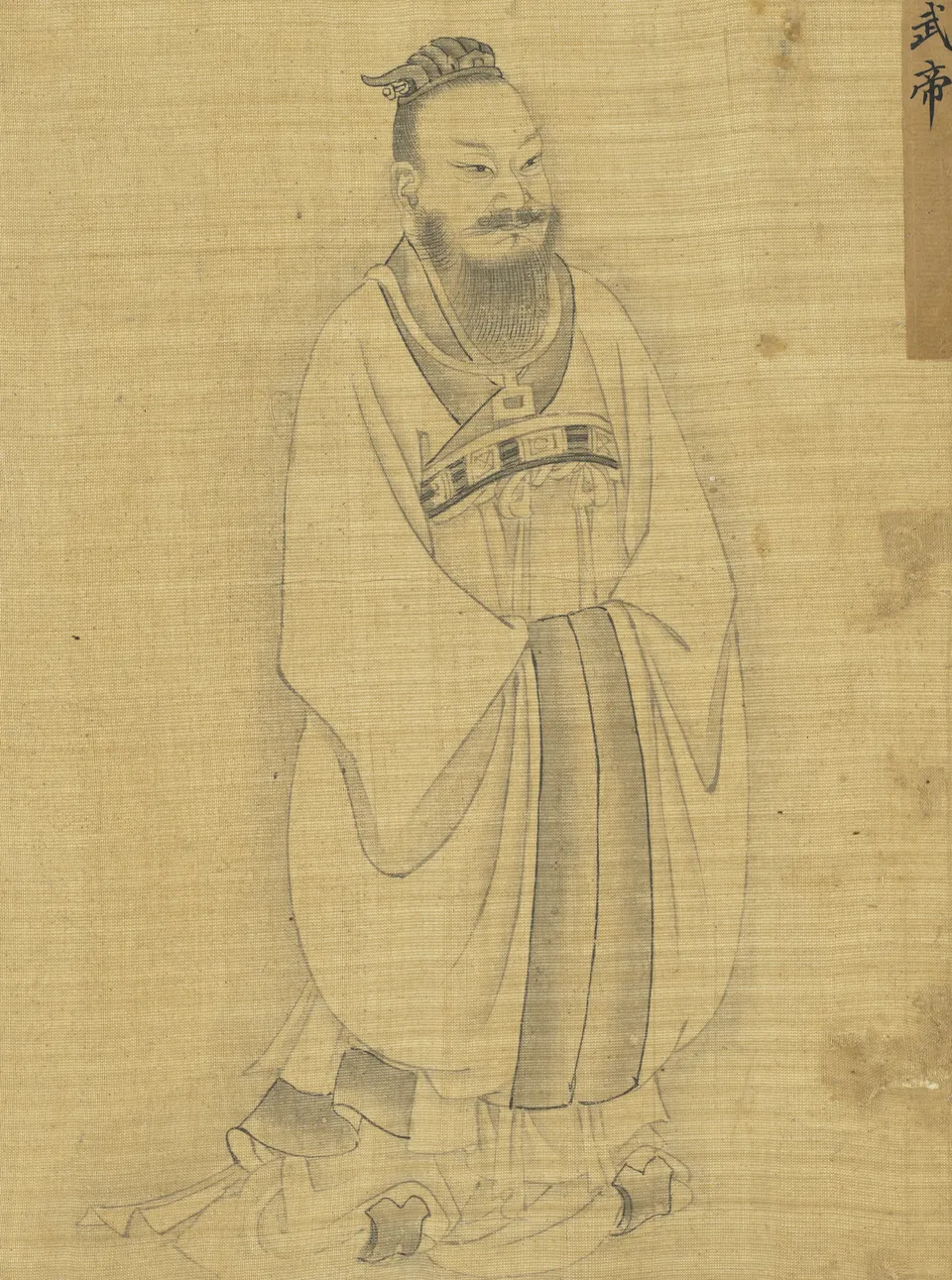 한 무제 — 청대 화첩 『성군현신전신상』