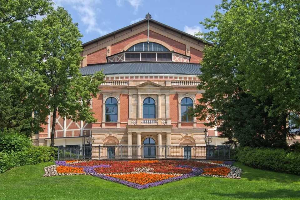 The Bayreuth Festspielhaus — southern front after restoration, 2016