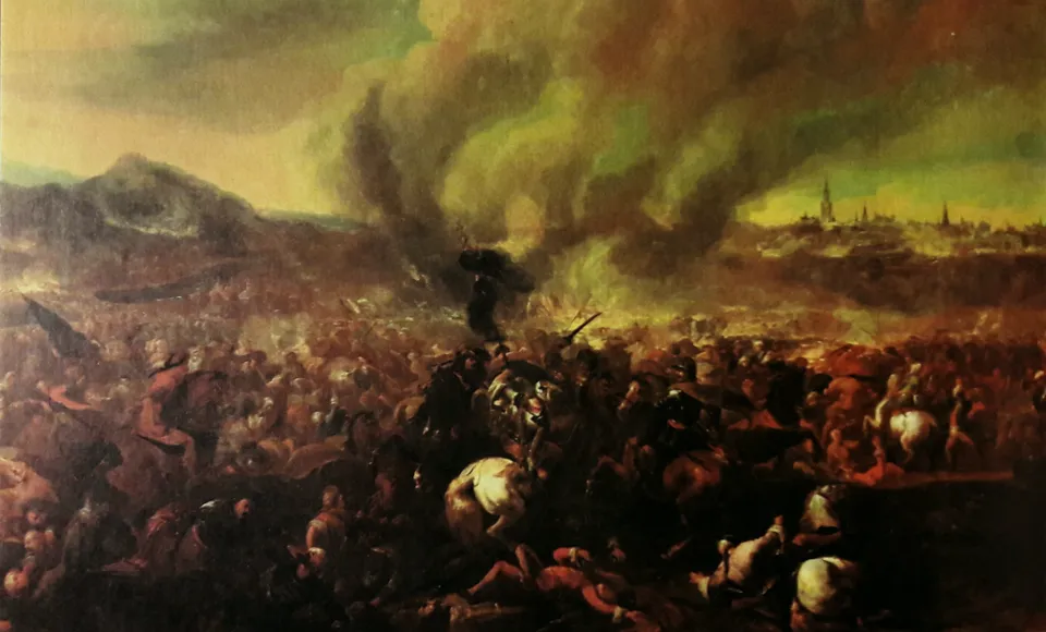The Battle of Vienna, 1683, painted by the Flemish artist Ferdinand van Kessel