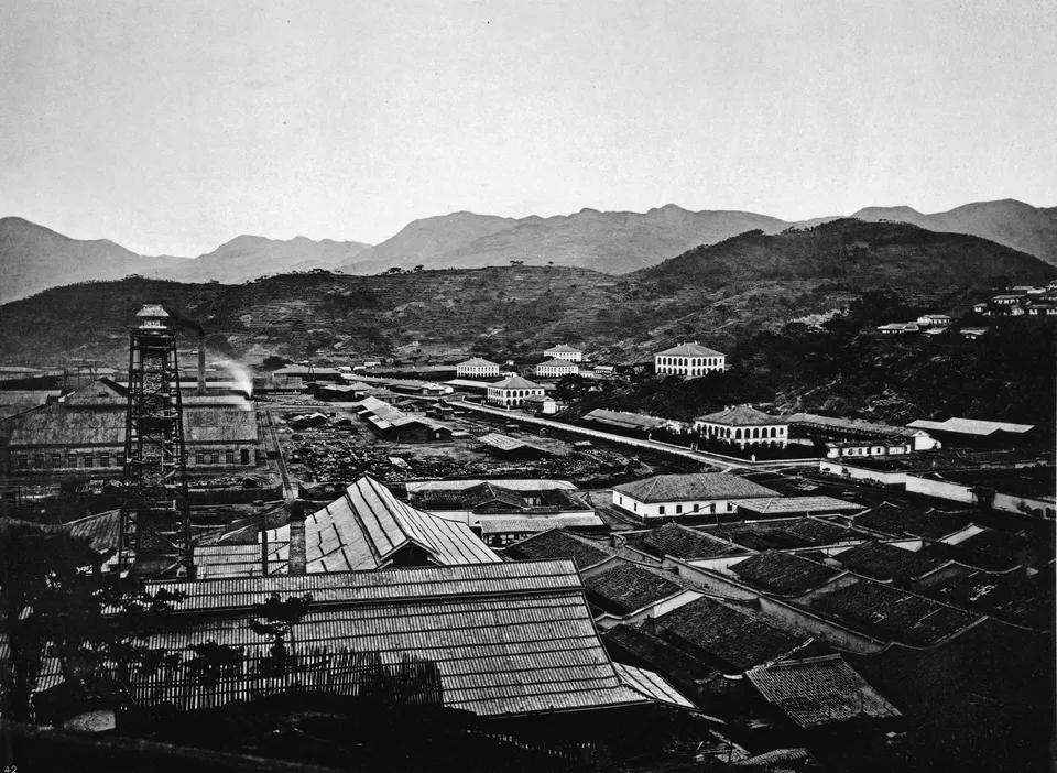 The Fuzhou Navy Yard (Foochow Arsenal) founded by Zuo Zongtang — photograph by John Thomson, late 19th century