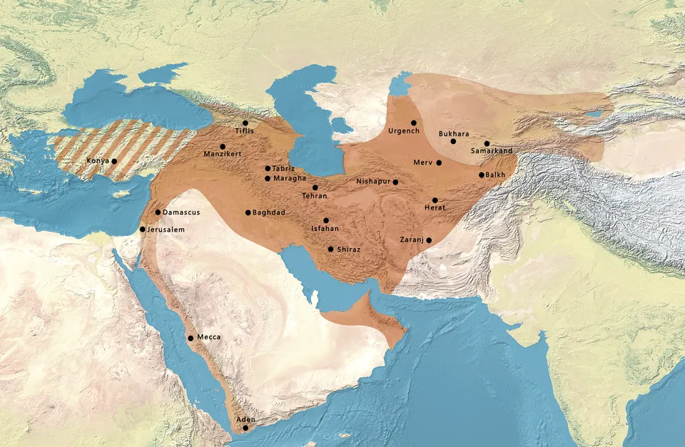 The Seljuk Empire around 1092