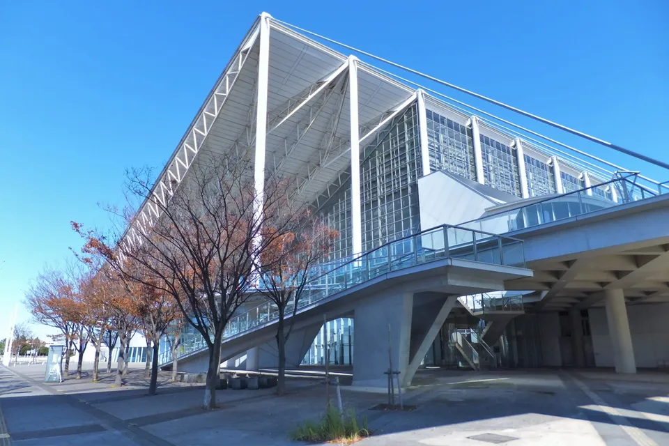 Nippon Convention Center (Makuhari Messe), Chiba, venue of the 1991 World Table Tennis Championships