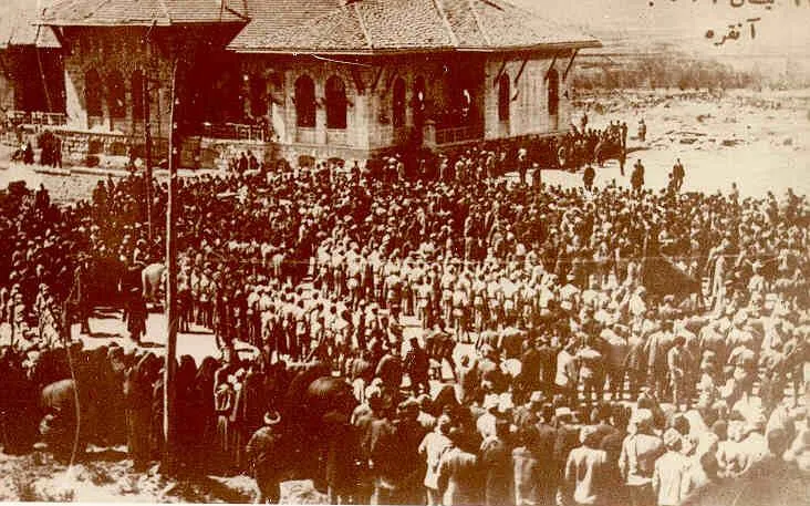 앙카라에서 열린 대국민 의회 개원 — 1920년 4월 23일