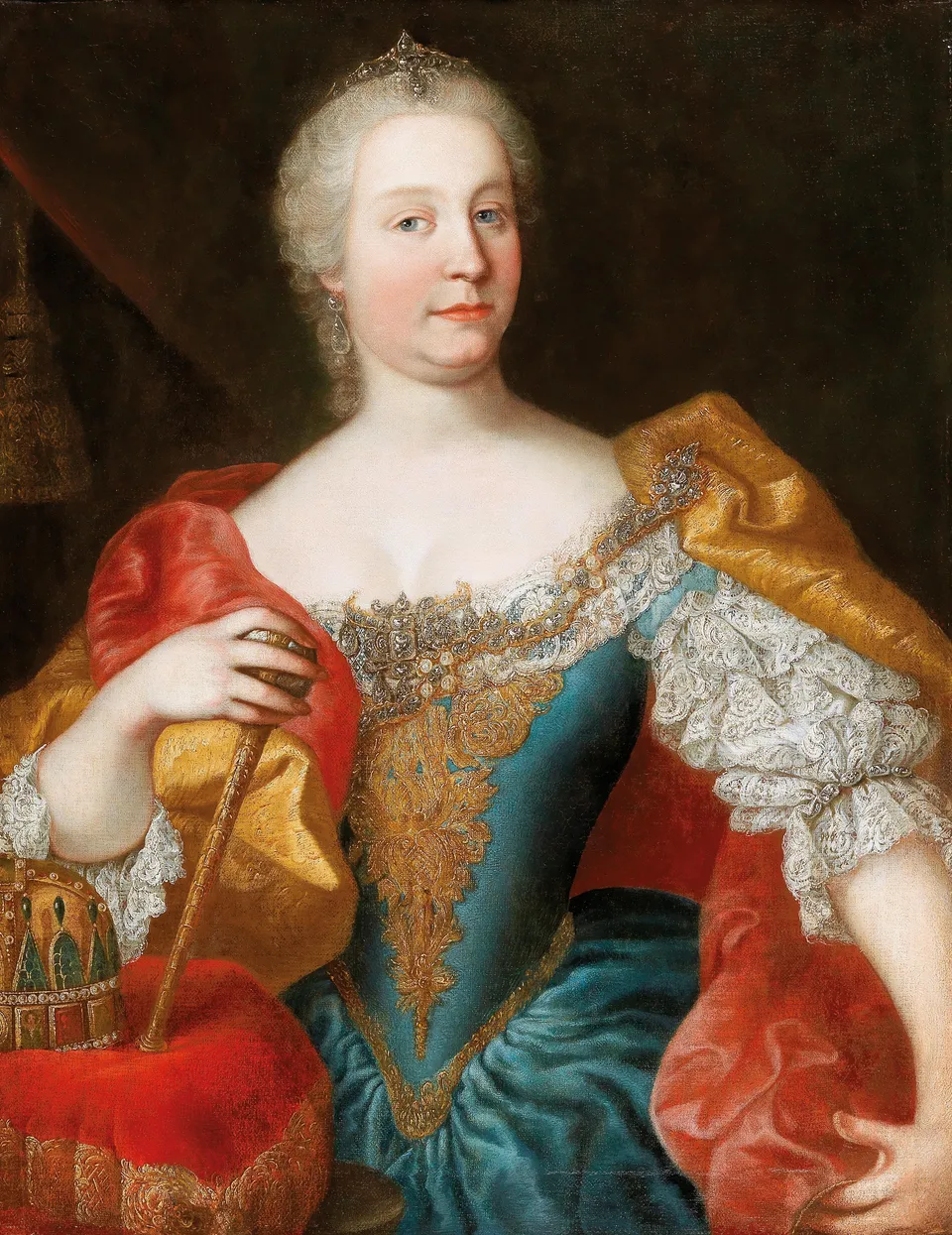 Maria Theresa — portrait from the workshop of Martin van Meytens