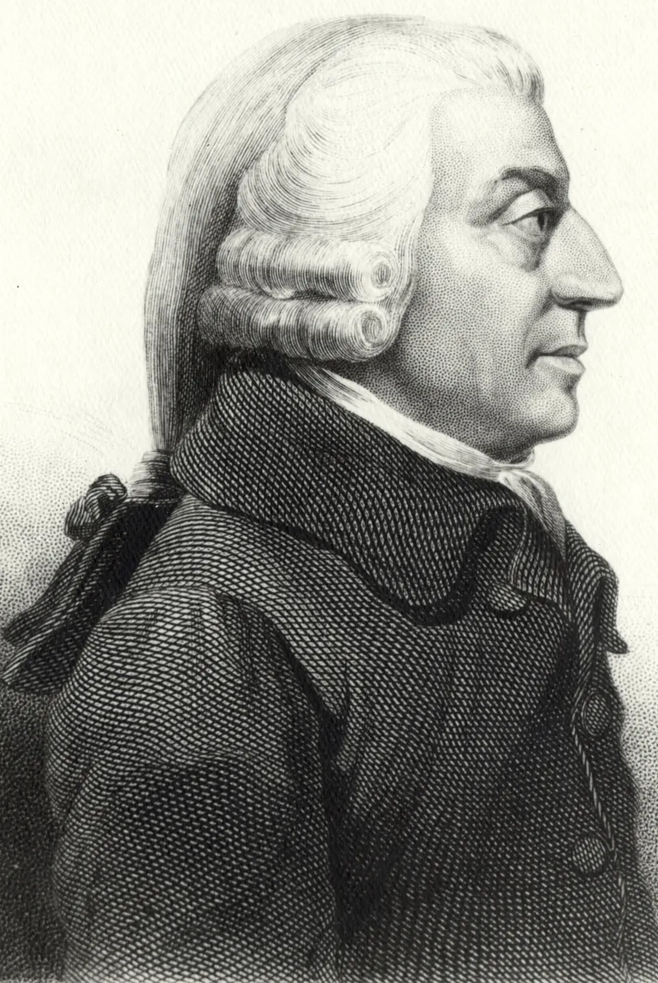 Profile of Adam Smith — etching after James Tassie’s medallion of 1787