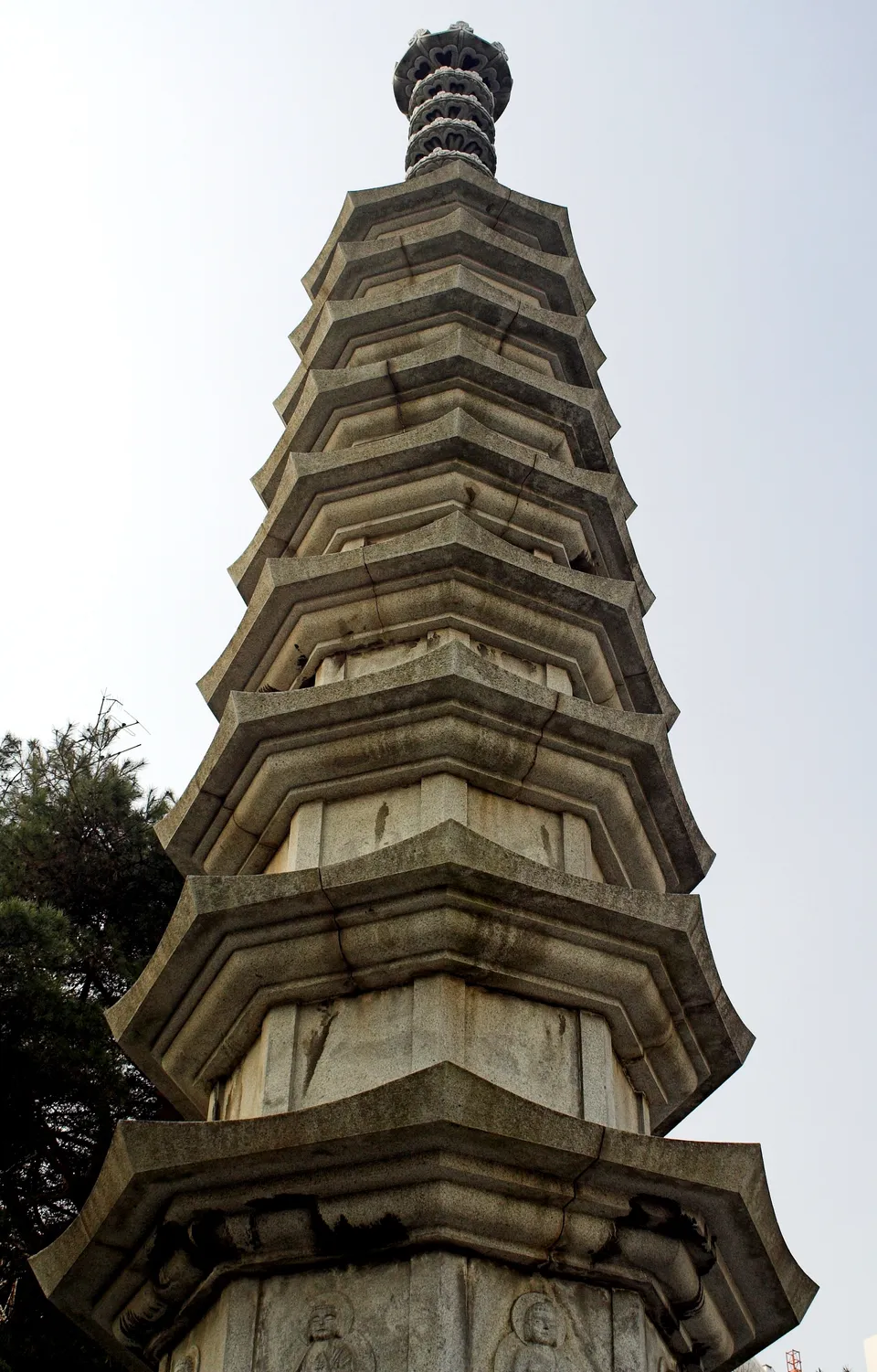 평창 월정사 8각 9층 석탑 — 고려 전기의 다각 다층탑