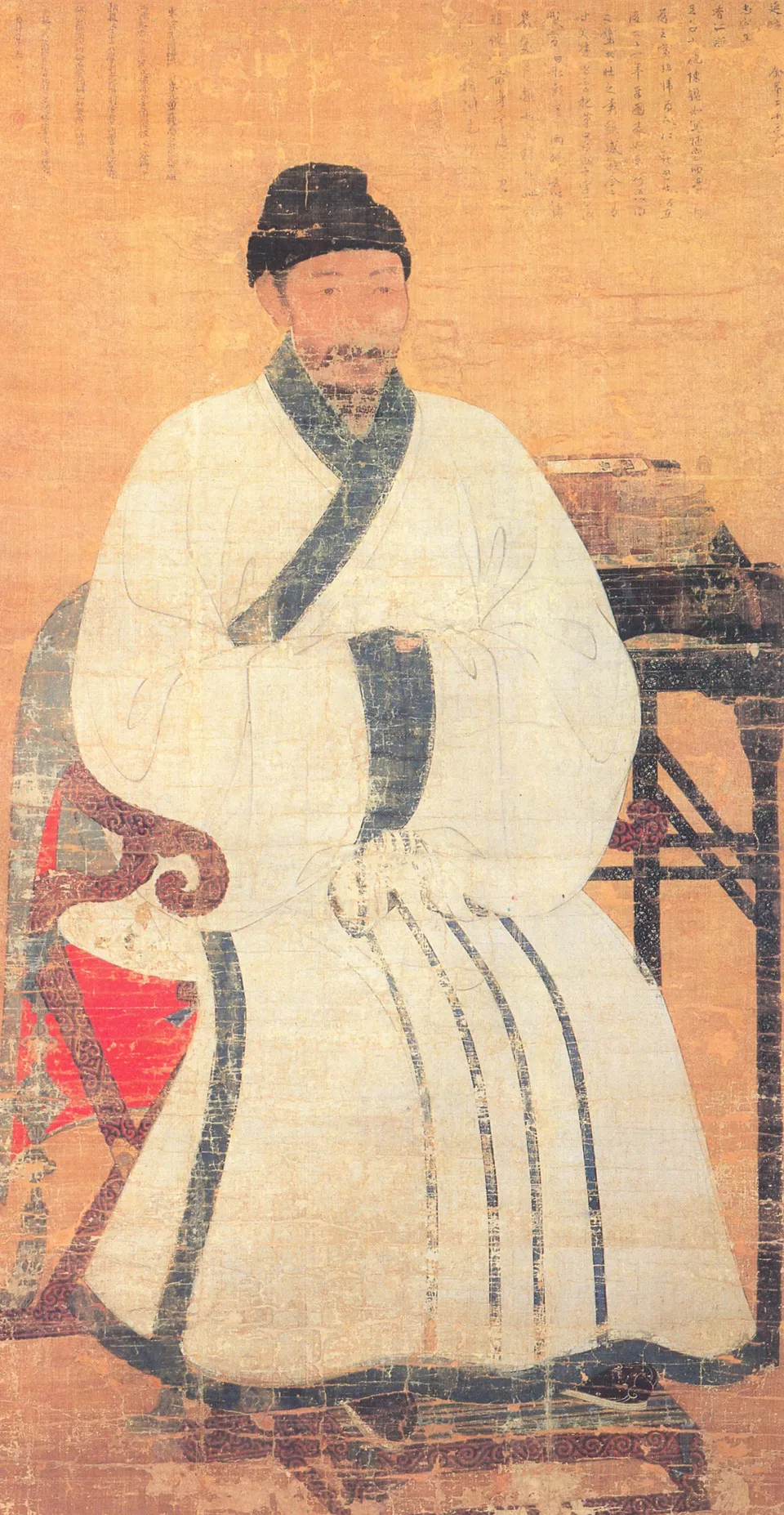 이제현 초상 — 1319년 원의 화가 진감여가 그림 (국보)