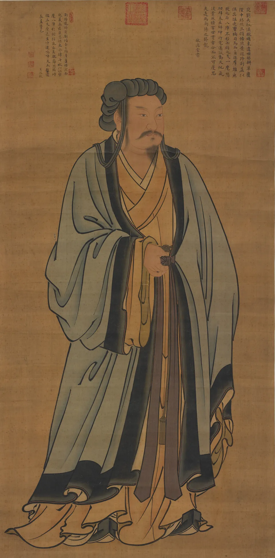 제갈량 — 명나라 때 그린 초상 (남훈전 본)