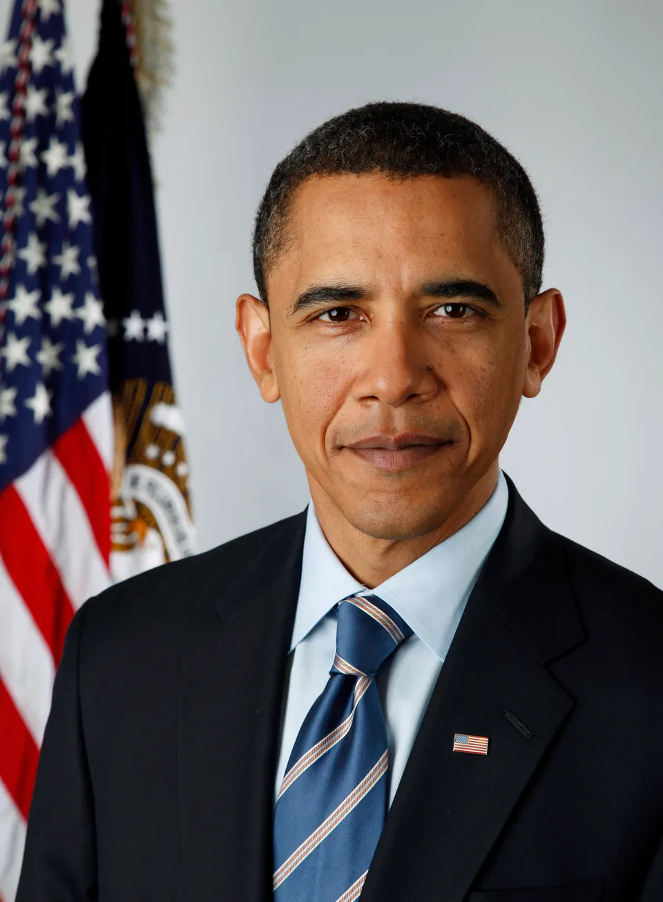 Official portrait of President Barack Obama (2009)