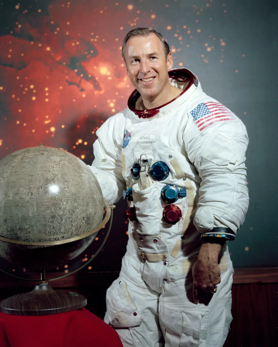 Jim Lovell, commander of Apollo 13